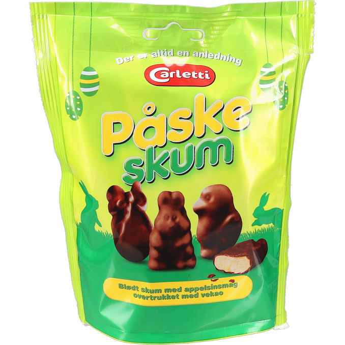 Carletti Choco Påskeskum m. Appelsinsmag