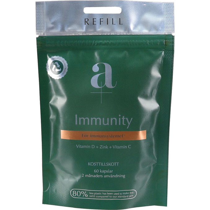 a+ Refillpåse Immunity 60-pack