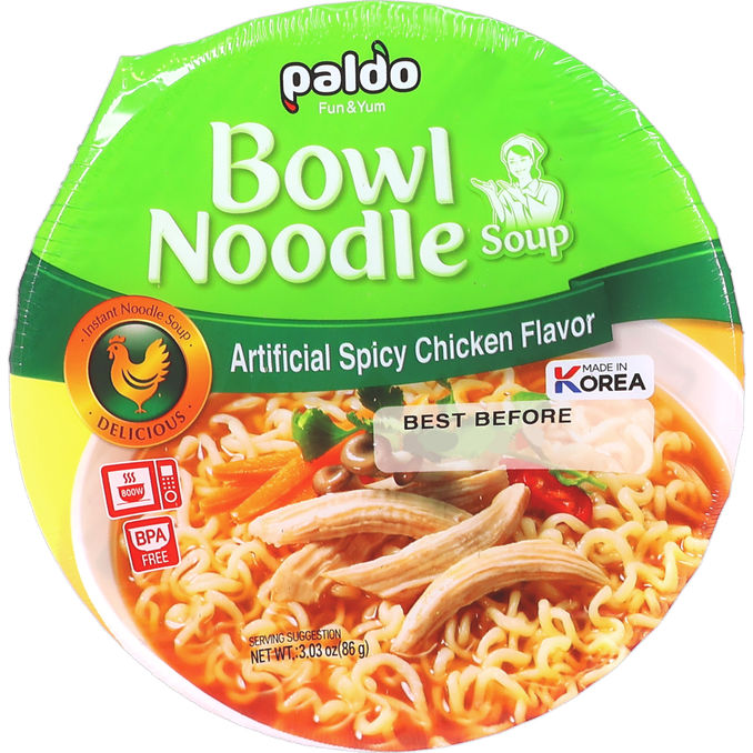 Paldo Spicy Chicken Flavor Instant Nudler