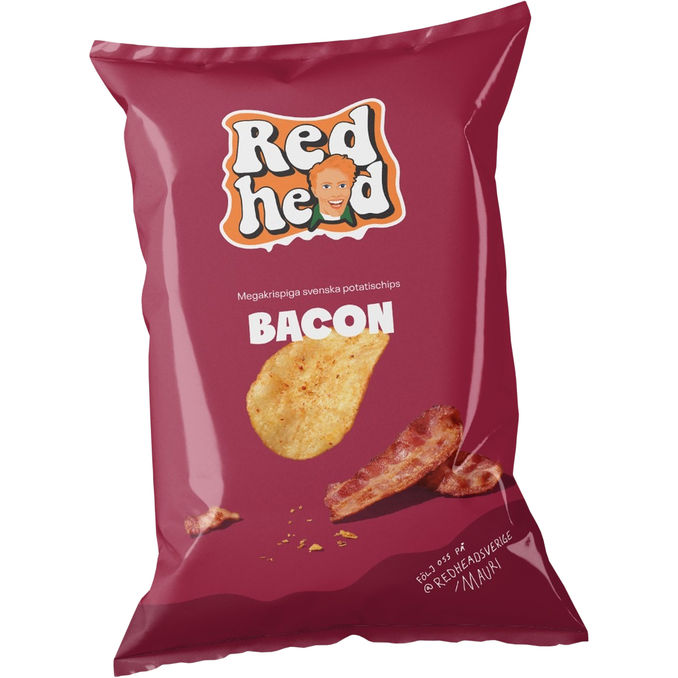 Redhead Chips Bacon