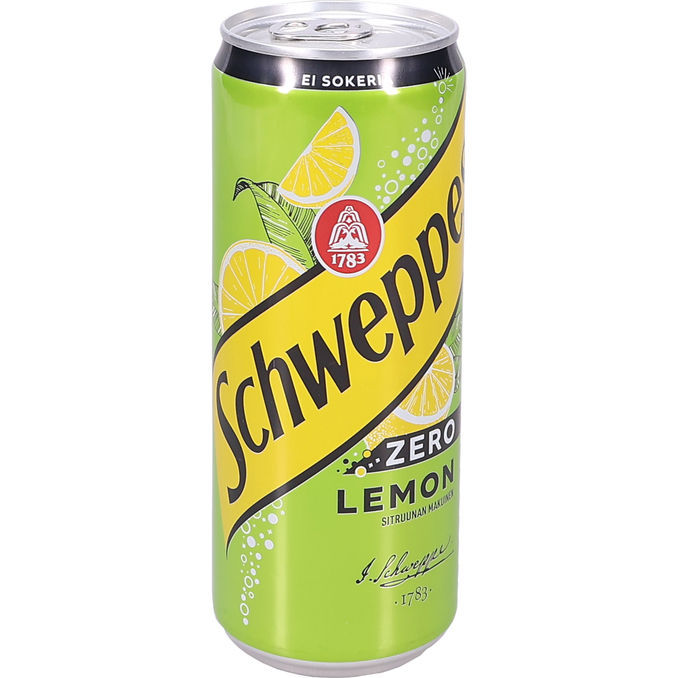 Schweppes Lemon Zero Virvoitusjuoma