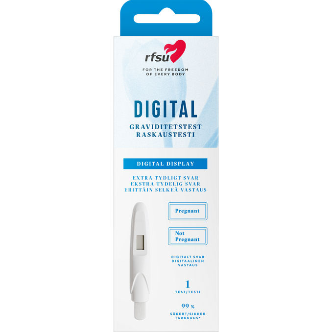 RFSU Digitalt Graviditetstest