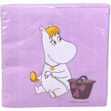 Moomin Servetter Snorkfröken Lila 20-pack