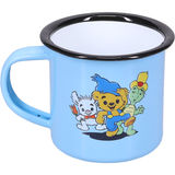 Bamse Emaljekop Blå