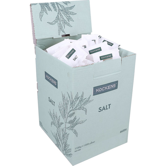 Kockens Salt Portionsposer 1000-pak