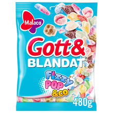 Malaco Godt & Blandet Fizzy Pop & Co