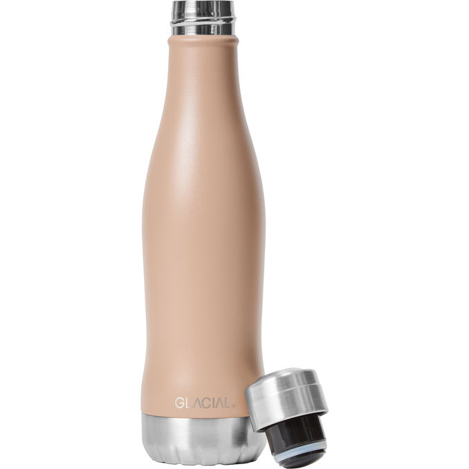 GLACIAL Termoflaske Matte Mocha Brown 400 ml