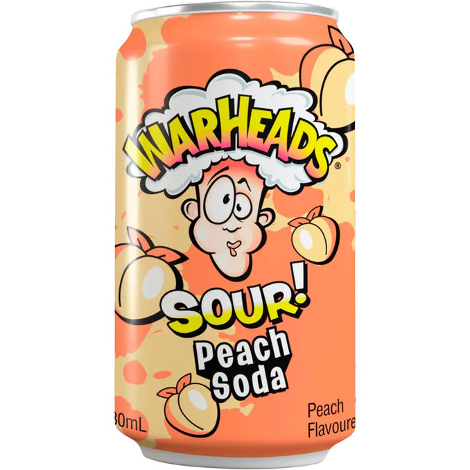 Warheads Soda Sour Peach