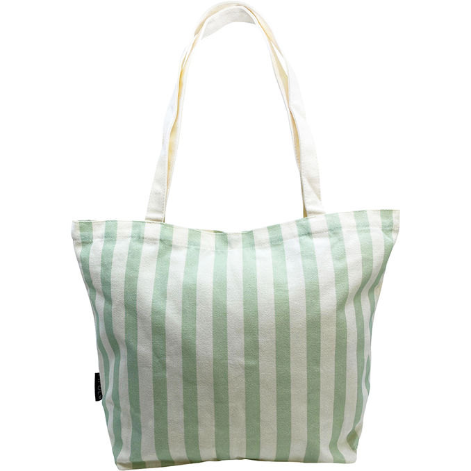 Pipols Bazaar Laukku Holiday Bag Stripe Vihreä
