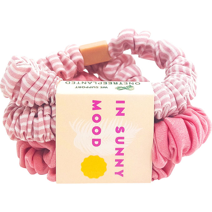 Pipols Bazaar Hiusdonitsit Sunny Rosa 4 kpl