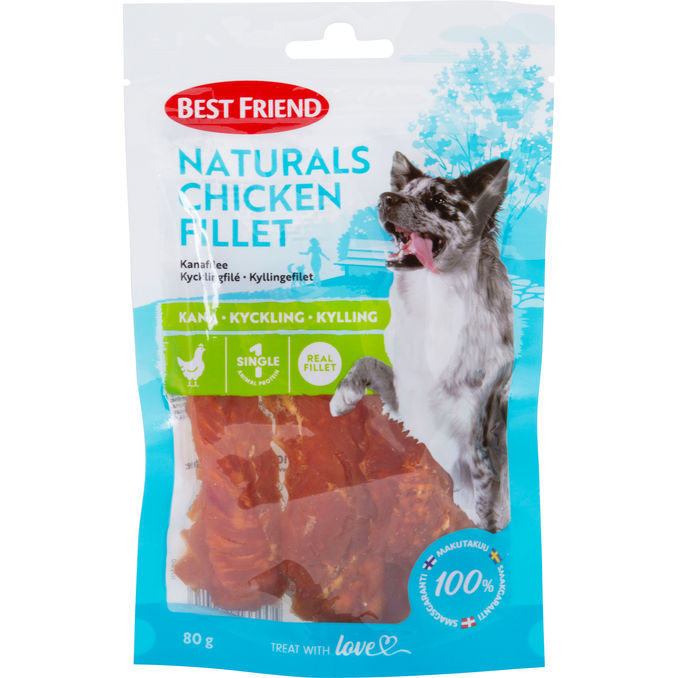 Best Friend Naturals kycklingfilé Hundgodis