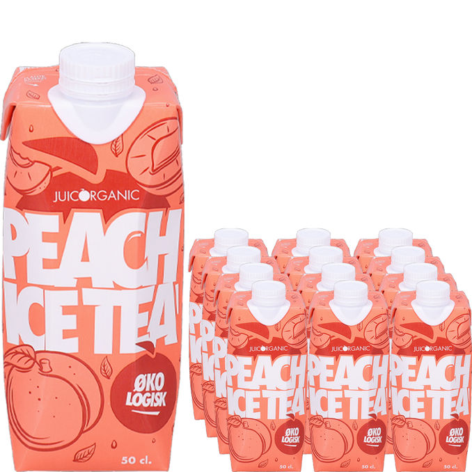 JuicOrganic Ekologiskt Iste Persika 12-pack