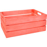 Molli Pack Trækasse Orange/Rød mini (24x16x10cm)