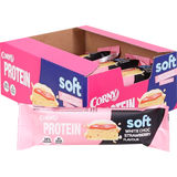 Corny Protein Soft White Choc Strawberry Flavour 12-pak