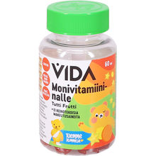 Multivitamingummibamser Tutti Frutti