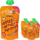 Bäst före: 2026-08-31 Ella's Kitchen Puré Morot Äpple Palsternacka 7-pack