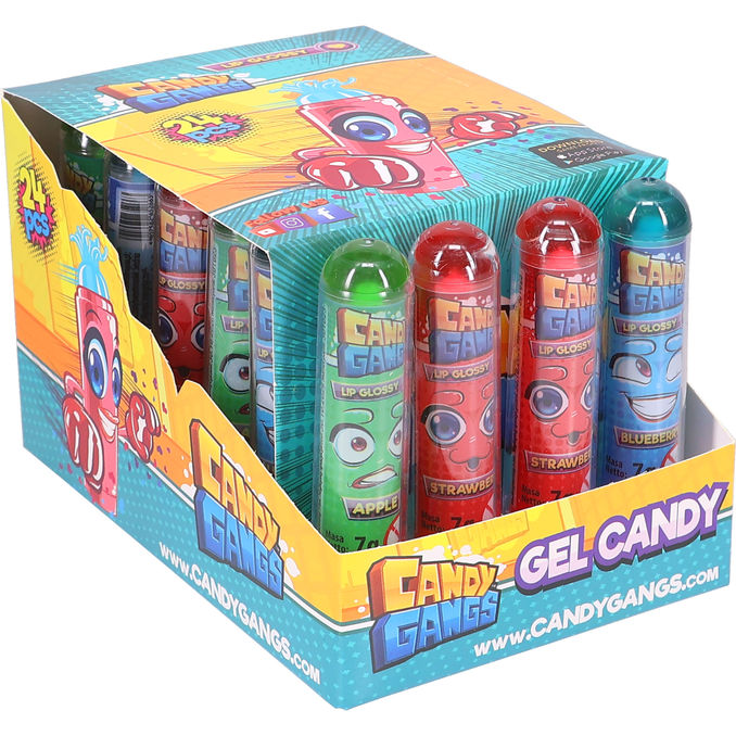 Candy Gangs Godis Läppglans 24-pack