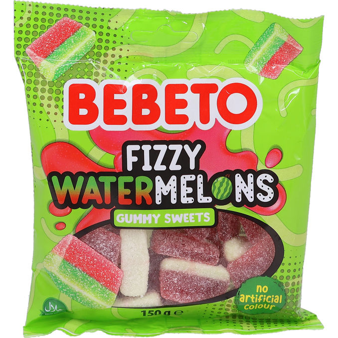 Bebeto Makeiset Fizzy Watermelons