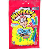 Warheads Godis Ooze Chewz Ropes
