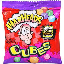 Warheads Sour Fruity Cubes