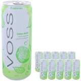 Voss Kolsyrat Vatten Lime & Mint 10-pack 