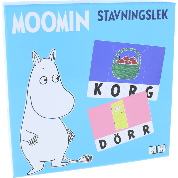Moomin Mumin Stavningslek
