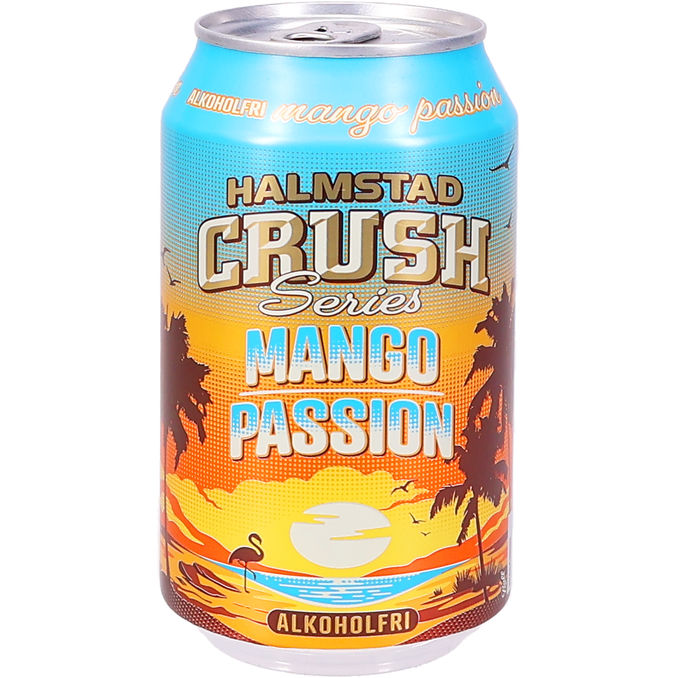 Halmstad Crush Alkoholfri Cider Mango-Passion