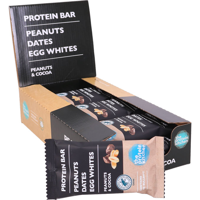 The Protein Kitchen 12-pack Proteinbar Peanuts & Cocoa