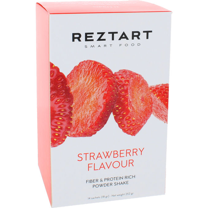 Reztart Pulvershake Jordgubb 14-pack