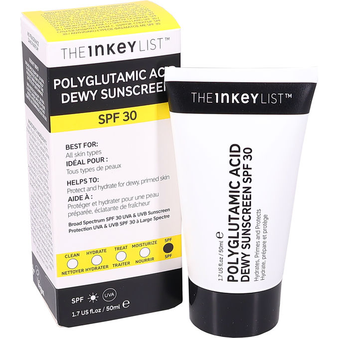 The INKEY List Aurinkovoide Polyglutamic SPF30 Sunscreen