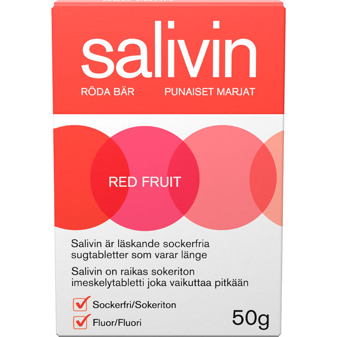 Sugetabletter Red Fruit 50g
