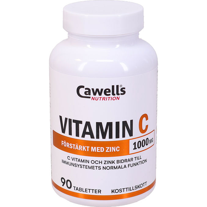 Cawells Vitamin C 90 Tabletter