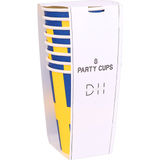 Design House 95 Pappersmugg Svenska Flaggan 8-pack
