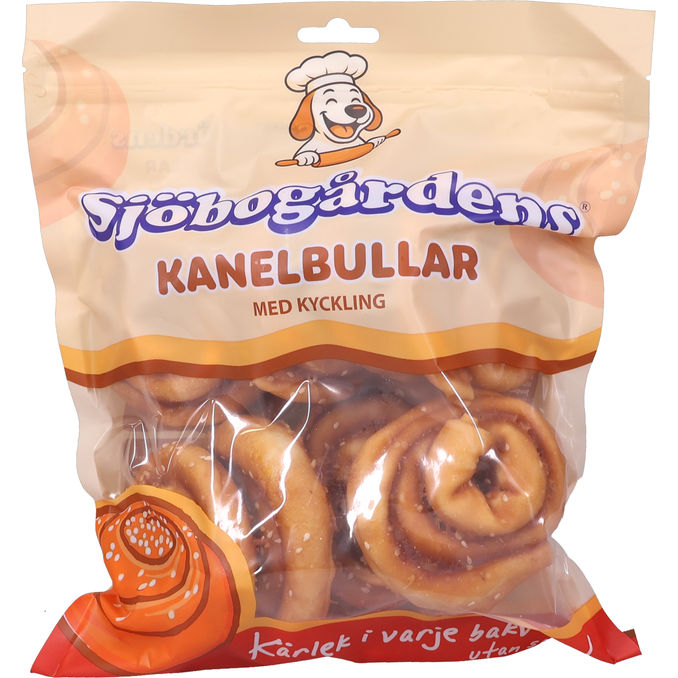 Sjöbogårdens Hunde kanelsnegle m. Kylling