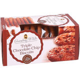 Bäst före: 2026-07-13 Grandma Wild's Triple Chocolate Biscuits