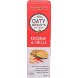 Grandma Wild's Oaty Biscuits for Cheese Cheddar & Chilli