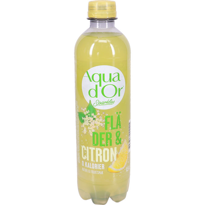 Aqua D'or Kolsyrat Vatten Fläder & Citron
