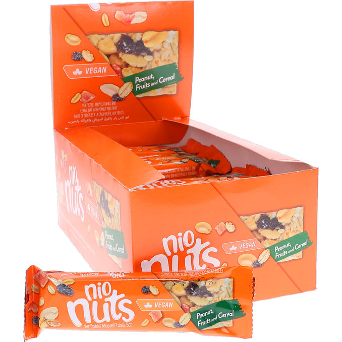 Granio Energiapatukka Maapähkinä & Hedelmät 24-pack