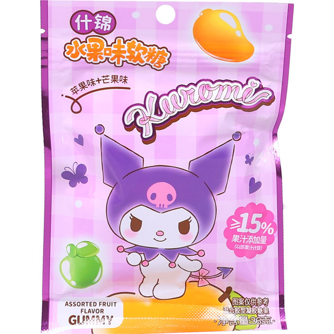 Kuromi Makeiset Apple & Mango Gummy
