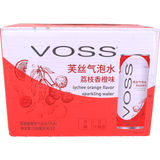 Voss Kolsyrat Vatten Lychee & Apelsin 12-pack