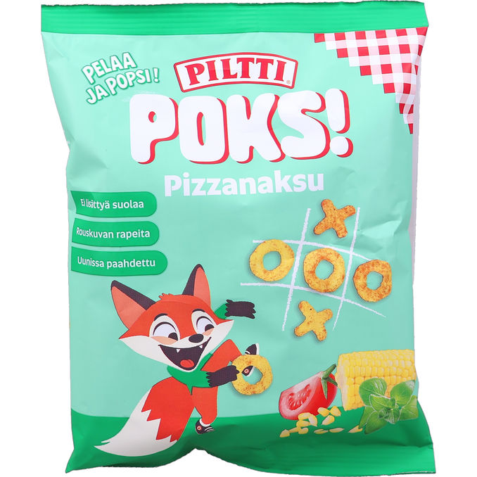 Piltti Ærte- & Majssnacks Pizza