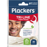 Plackers Hammaslankain Tri-line Triple Power
