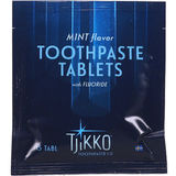 Bäst före: 2026-08-31 Tjikko Tandkrämstabletter m. Fluor Refill