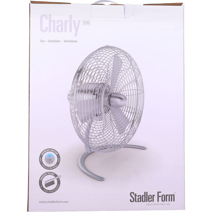 Stadler Form Bordsfläkt Silver