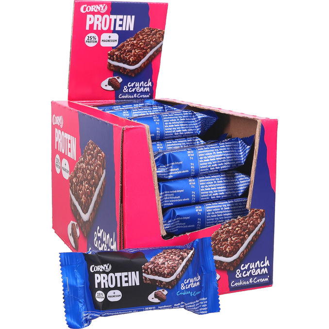 Corny Proteinbar Cookies & Cream 24-pack
