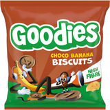 Bedst før: 14.10.2026 Goodies Choco Banana Kiks