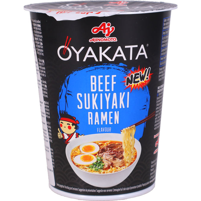 Oyakata Kuppinuudelikeitto Ramen Beef Sukiyaki