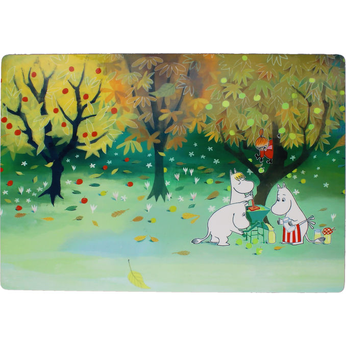 Moomin Mumi Dækkeserviet Æbler
