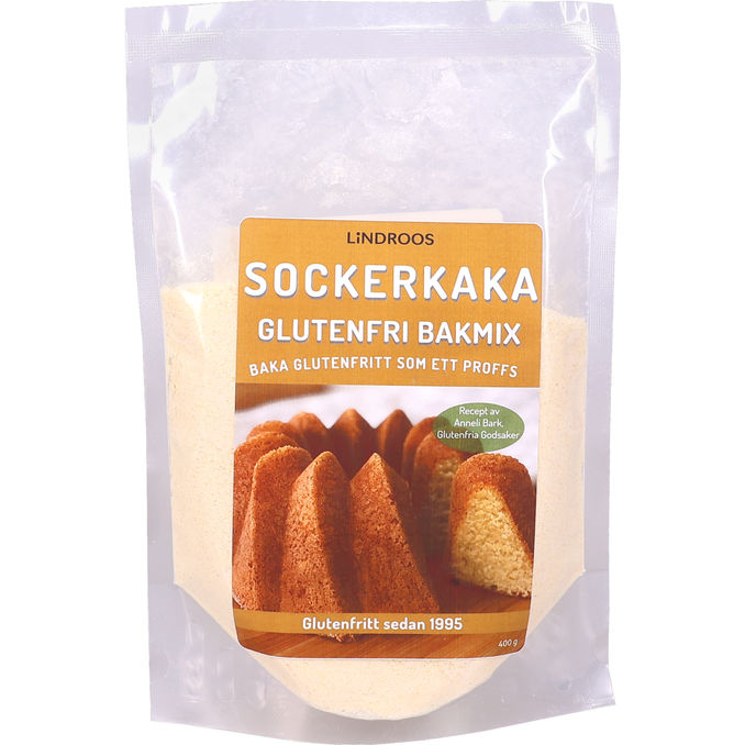 Lindroos Glutenfri Sandkage Bagemix