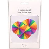 DesignHouse 95 Papperfjäder Pride 3-pack